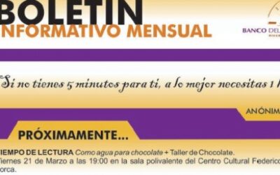 Descárgate el boletín de Marzo